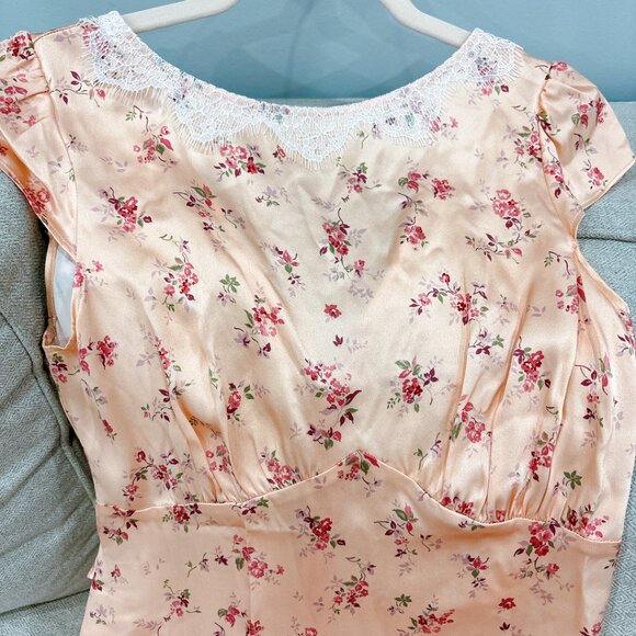 PICS UPDATED BRAND NEW WITH TAG REFORMATION SILK DRESS, SIZE 4 - Picture 13 of 14